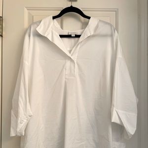 JJill White Shirt Collection Tunic